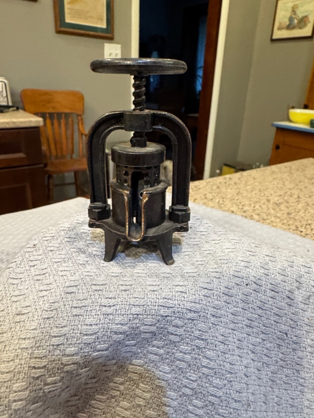 Cast Iron Cork Press - Pencil Sharpener